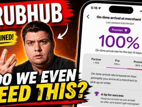 On-time Arrival at Merchant Rate on Grubhub - EVERYTHING You MUST Know!!