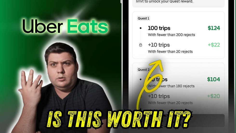 Quests on UberEats (Update) - EVERYTHING You MUST Know!!