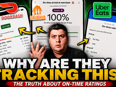 The Truth About On-Time Ratings on Delivery Platforms - EVERYTHING You MUST Know!!