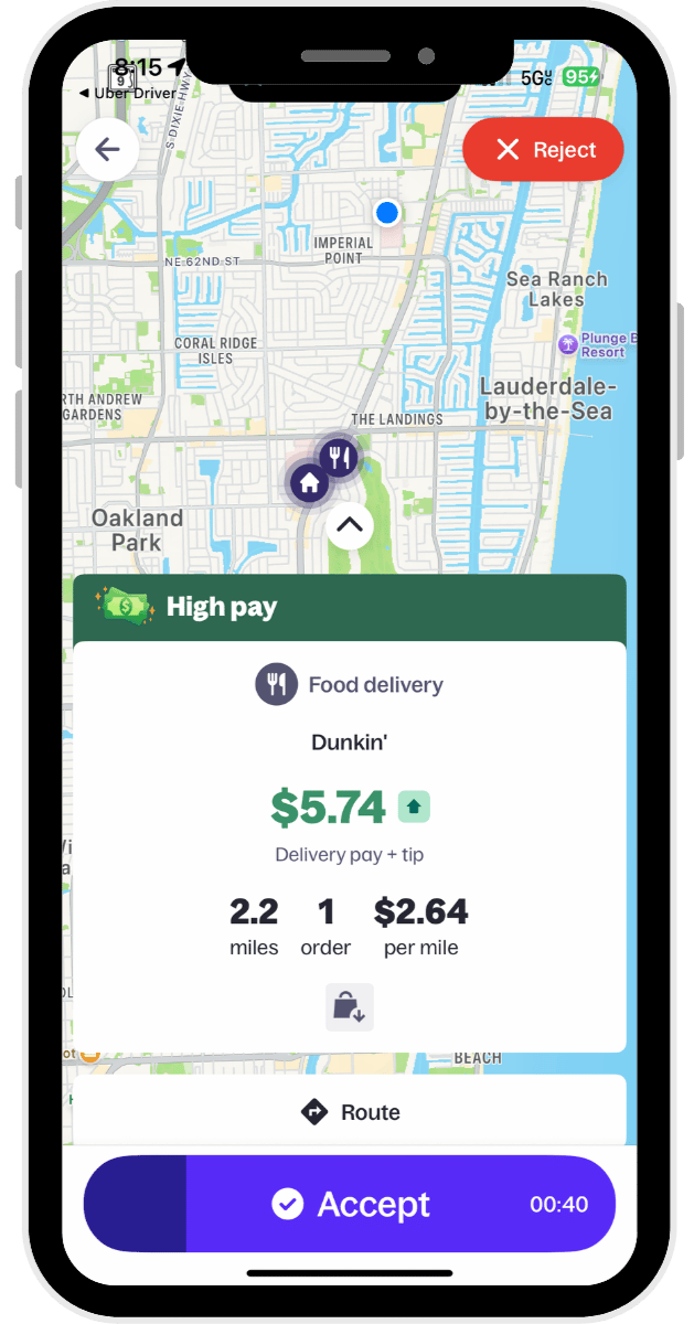 This is the lowest "High Pay" order I have seen so far.