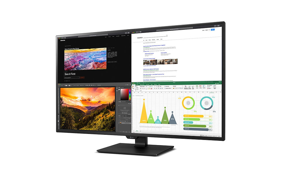 תמונה ממוזערת: מסך מחשב LG 43UN700-B ‏42.5 ‏אינטש 4K