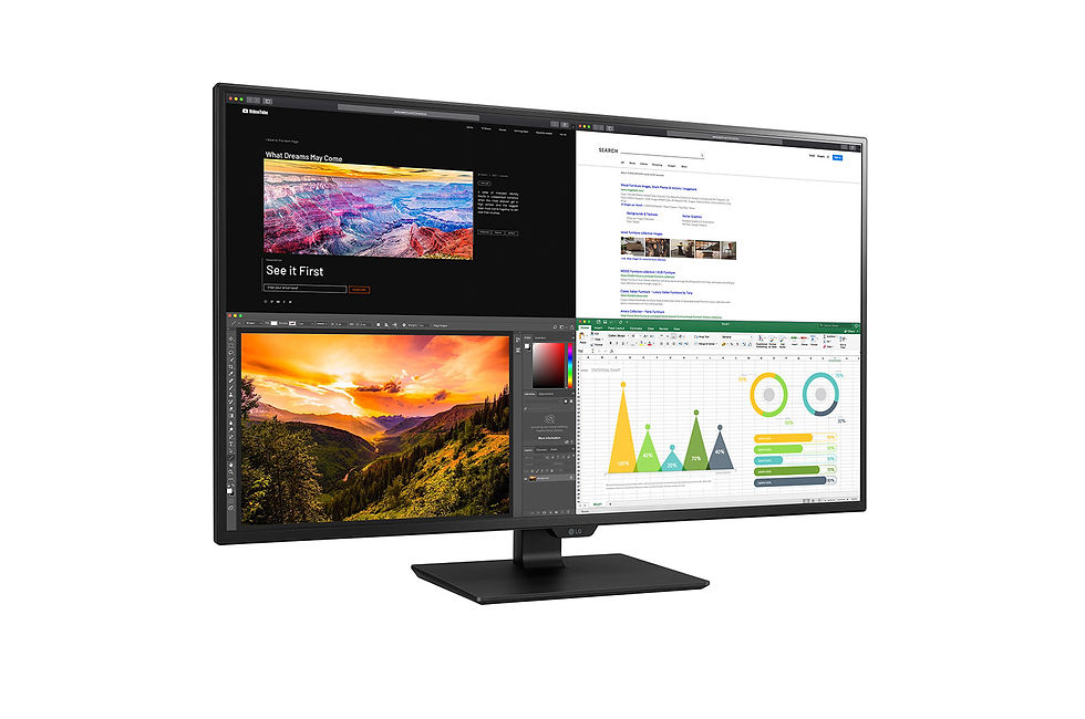 תמונה ממוזערת: מסך מחשב LG 43UN700-B ‏42.5 ‏אינטש 4K