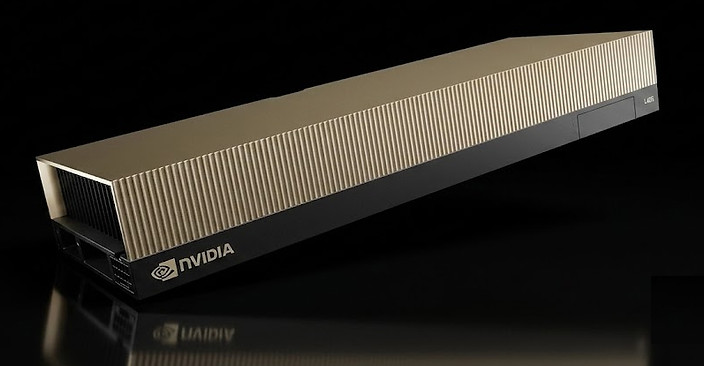 NVIDIA Ada Lovelace 아키텍처 기반 엔비디아 L40S 48GB GPU 이미지