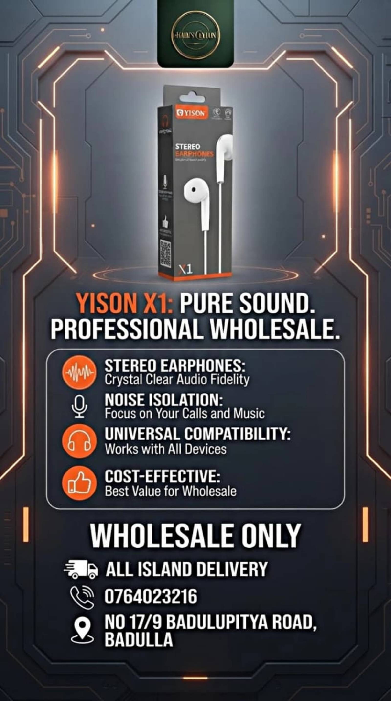 Yison X1 Stereo Earphones