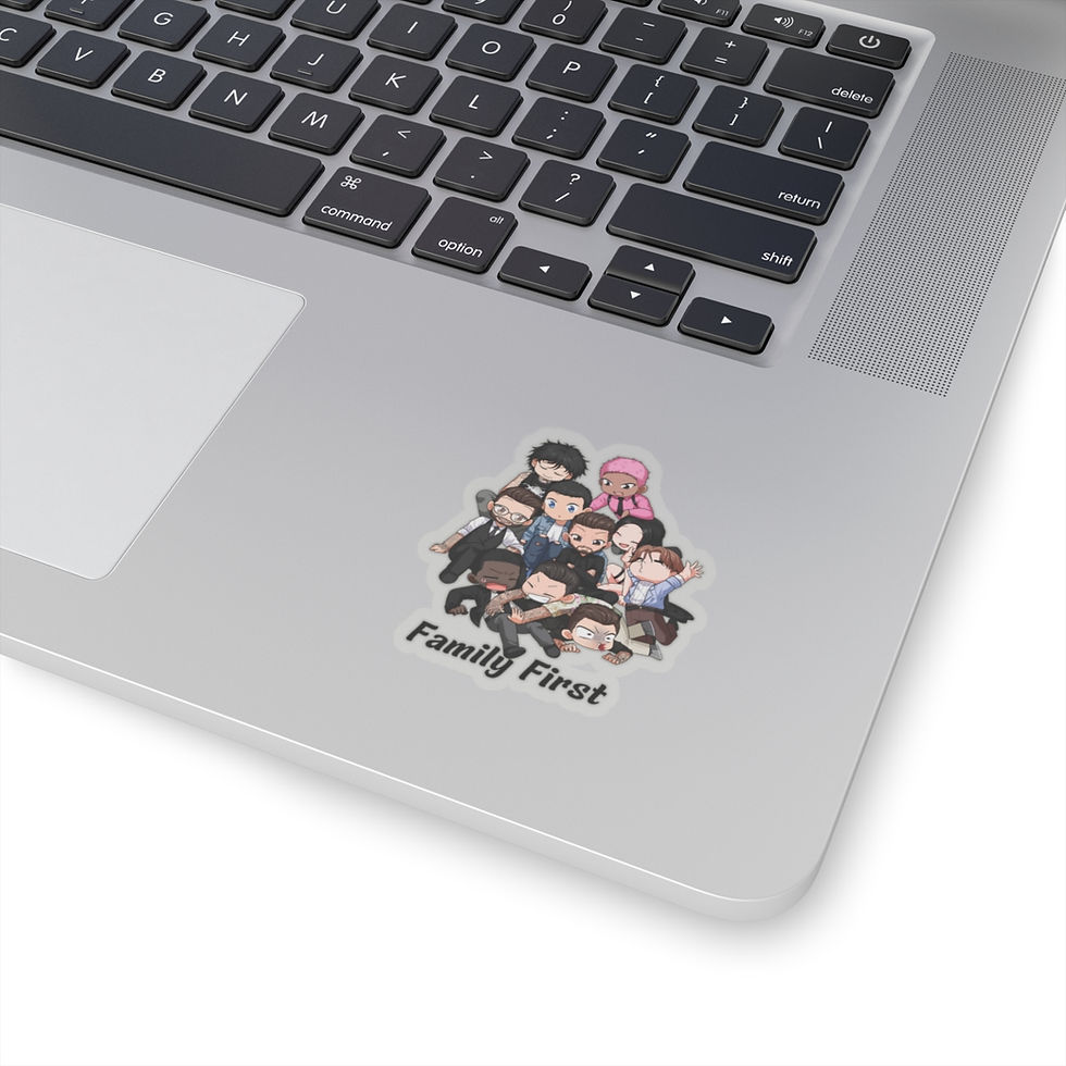 Thumbnail: Vitale Family First Chibi Kiss-Cut Stickers 
