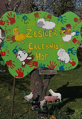 Tafel Bauernhofspielgruppe