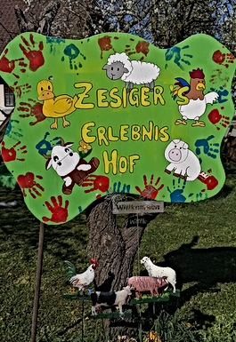Tafel Bauernhofspielgruppe