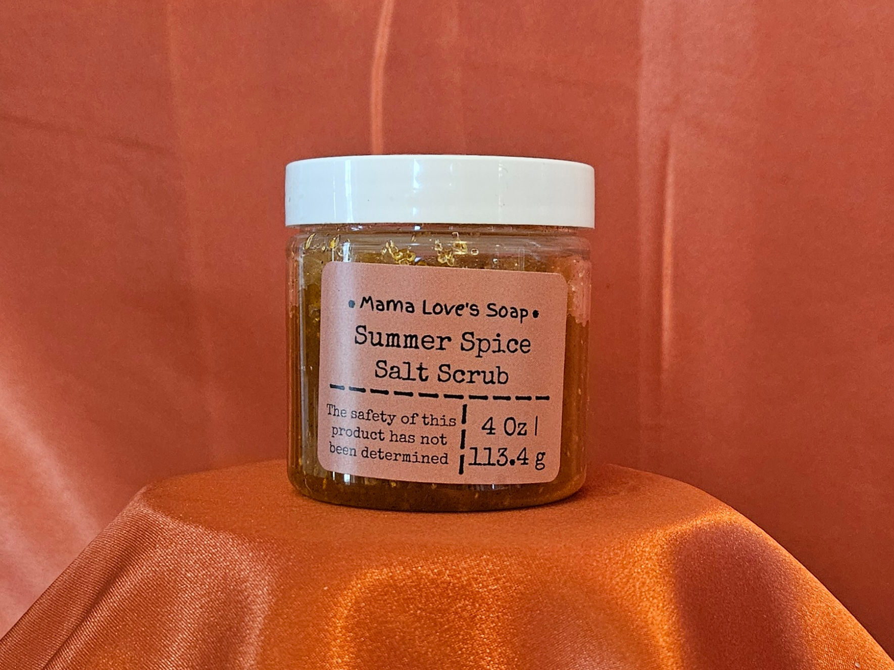 Summer Spice Salt Scrub