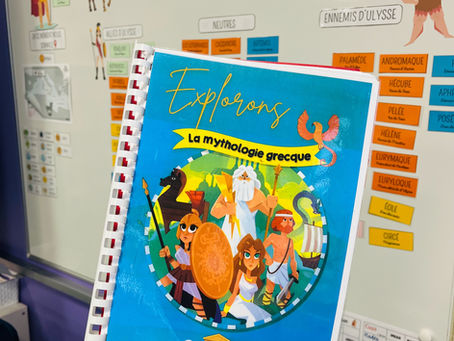 Livret d'exposés sur les personnages de la mythologie grecque
