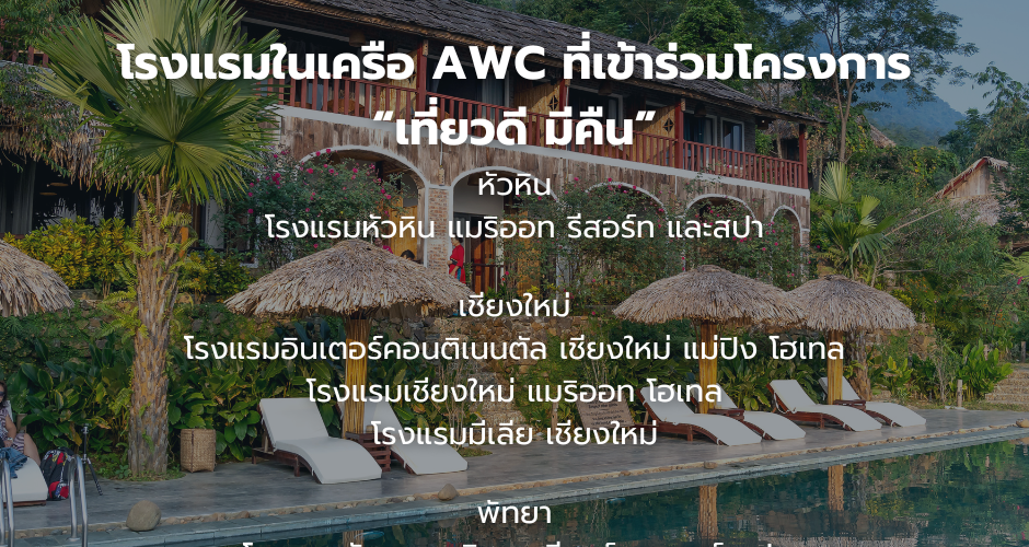 รวมจังหวัดเมืองรอง ร้านดัง ที่พักเด็ด ใช้สิทธิลดหย่อนภาษี เที่ยวดีมีคืน