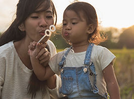 Mom and child