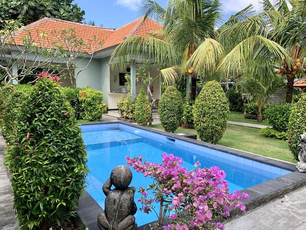 Davit Guesthouse Nusa Dua, quiet and family-run accommodation near resort beaches