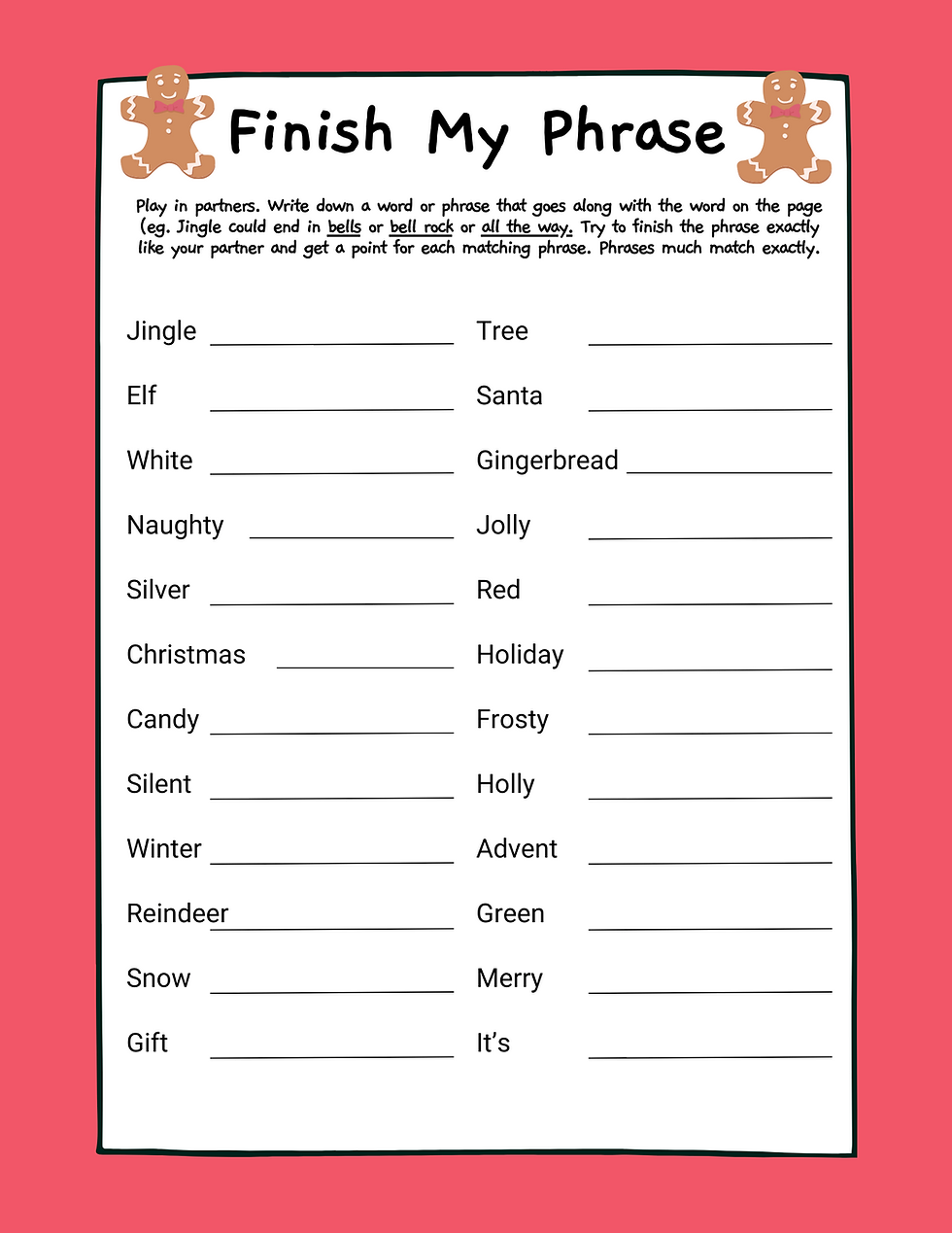 Thumbnail: Christmas Games & Activities Pack for the Classroom