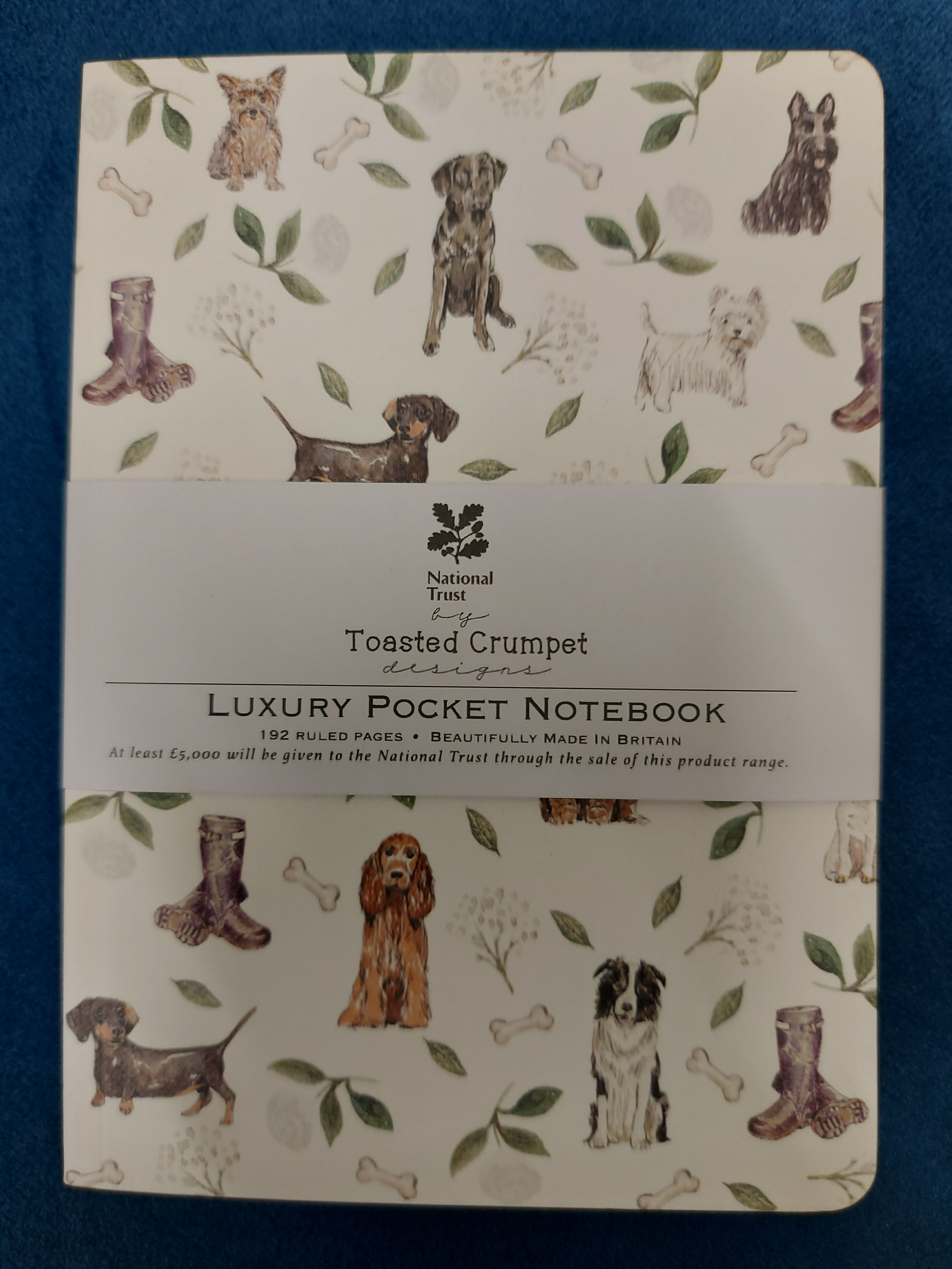 Luxury Pocket Notebook - Dogs