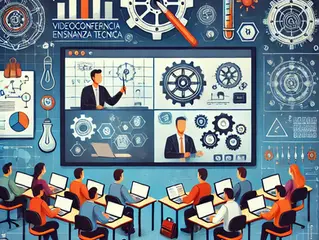Programa del IIE con Videoconferencias de Formación Técnica a Profesores de enseñanza media para promover las Vocaciones por la Ingeniería. 
