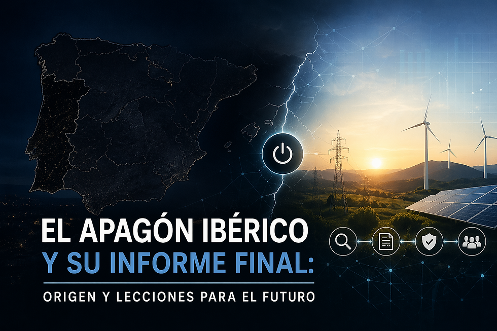 El Apagón Ibérico y su informe final: Origen y lecciones para el futuro