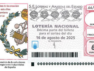 La Lotería Nacional se une a la celebración del 175 aniversario de los estudios de Ingeniería Industrial