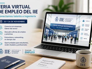 La Feria Virtual de Empleo del IIE abre nuevas oportunidades para conectar talento y empresas del sector de la ingeniería