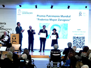 Ignacio Sánchez de Mora y María Antonia Colomar reciben el Premio Patrimonio Mundial 'Federico Mayor Zaragoza'