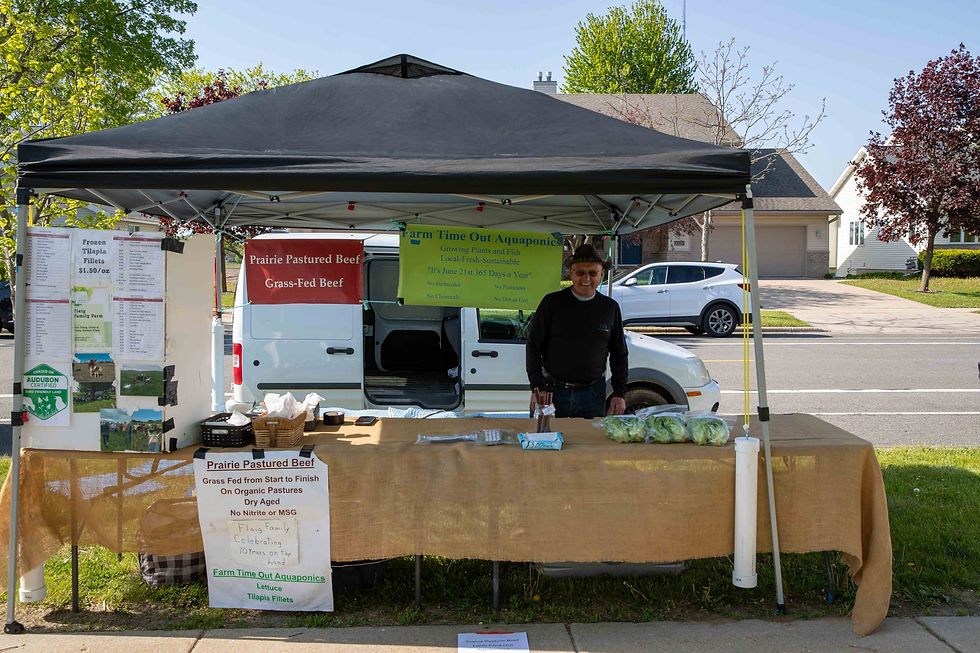 Farmers market vendor