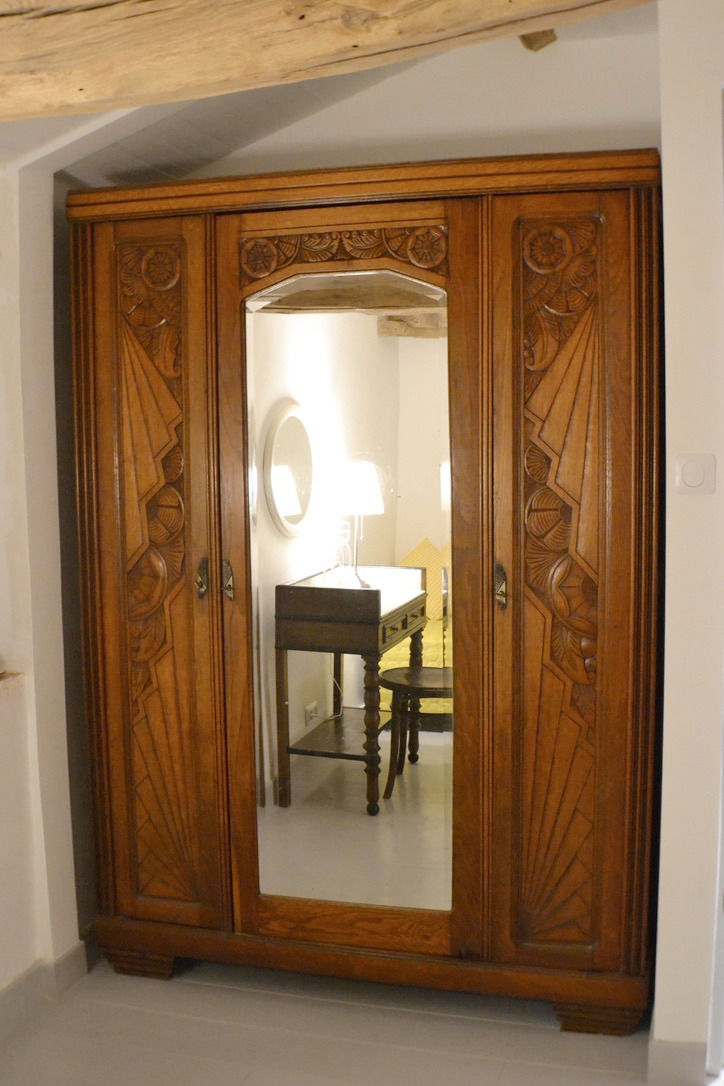 French art deco wardrobe