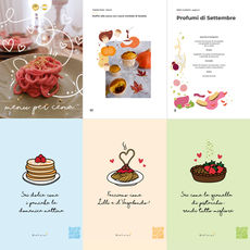 Federica Fani è una food blogger appassionata di fotografia.
Federica voleva creare dei contenuti digitali gratuiti mensili, proponendo dei menù con le ricette ideate da lei: ho quindi illustrato i suoi contenuti, che spaziavano dal menù autunnale a quello di san Valentino, dalle cartoline al calendario, per un totale di 7 “freebie” realizzati insieme e una collaborazione durata tutto il 2020.