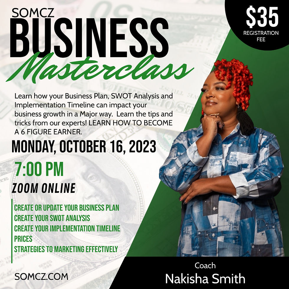 Business Masterclass Part 2
