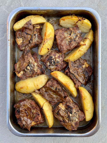 Kleftiko / Hırsız kebabı (slow roast lamb)