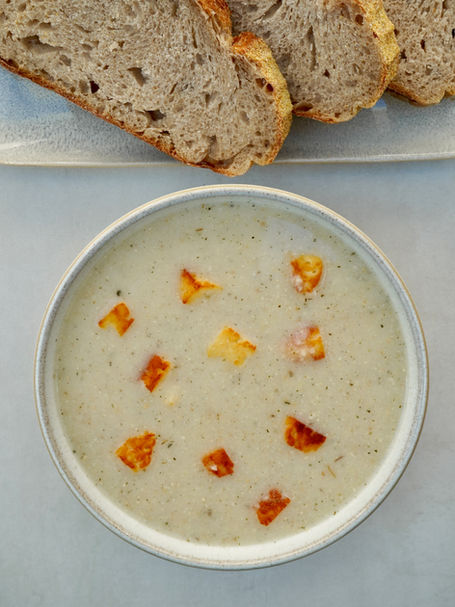Tarhana çorbası (Cypriot tarhana soup)