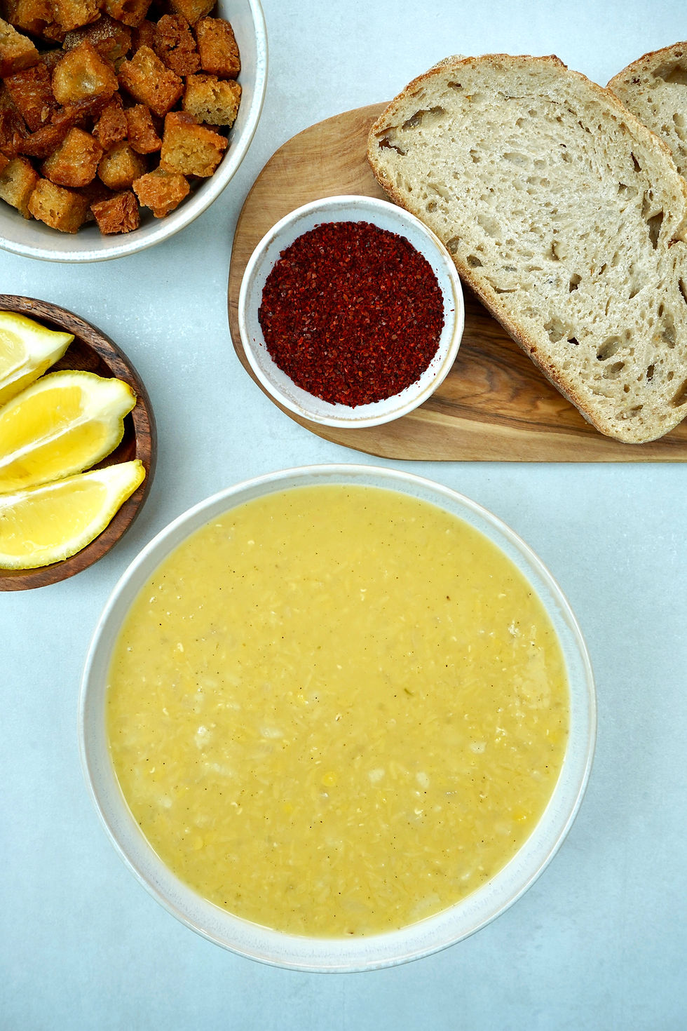 Mercimek çorbası – Kıbrıs usulü (Cypriot lentil soup)