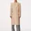 Thumbnail: Beige double-breasted wool coat