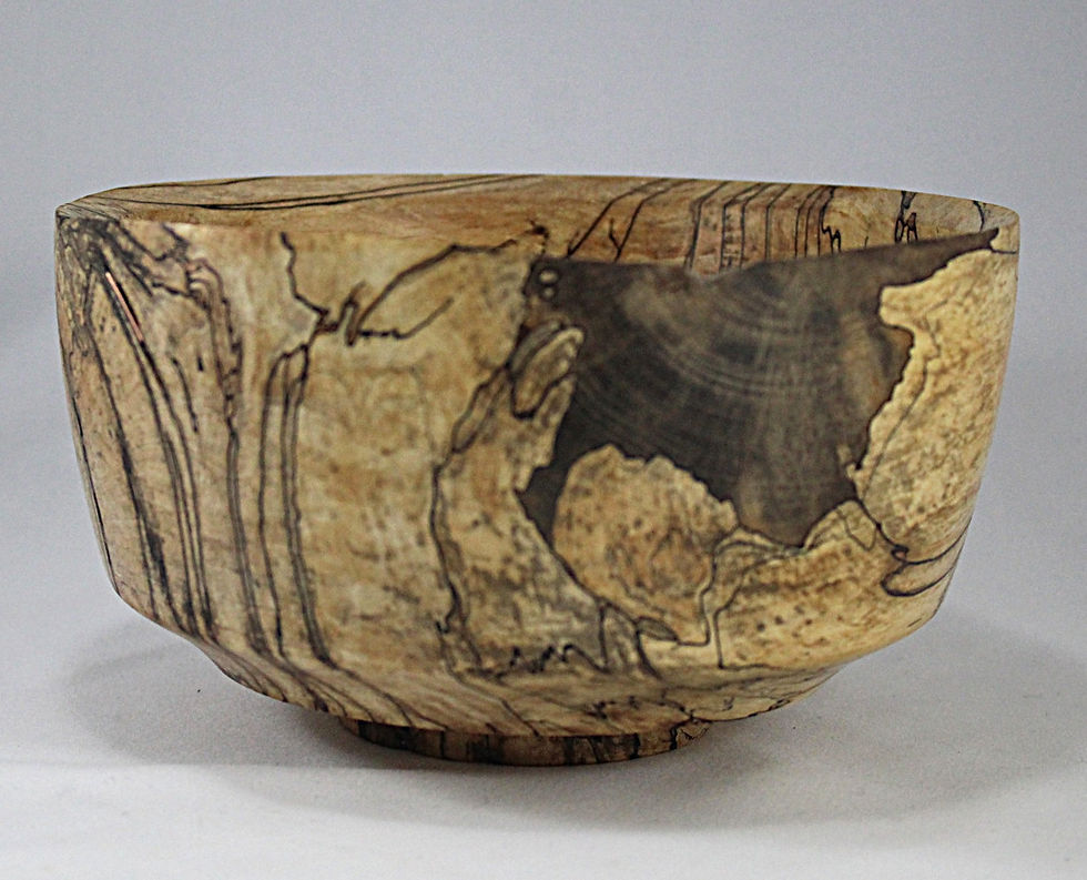 Thumbnail: Kintsugi Inspired Spalted Maple Bowl #3