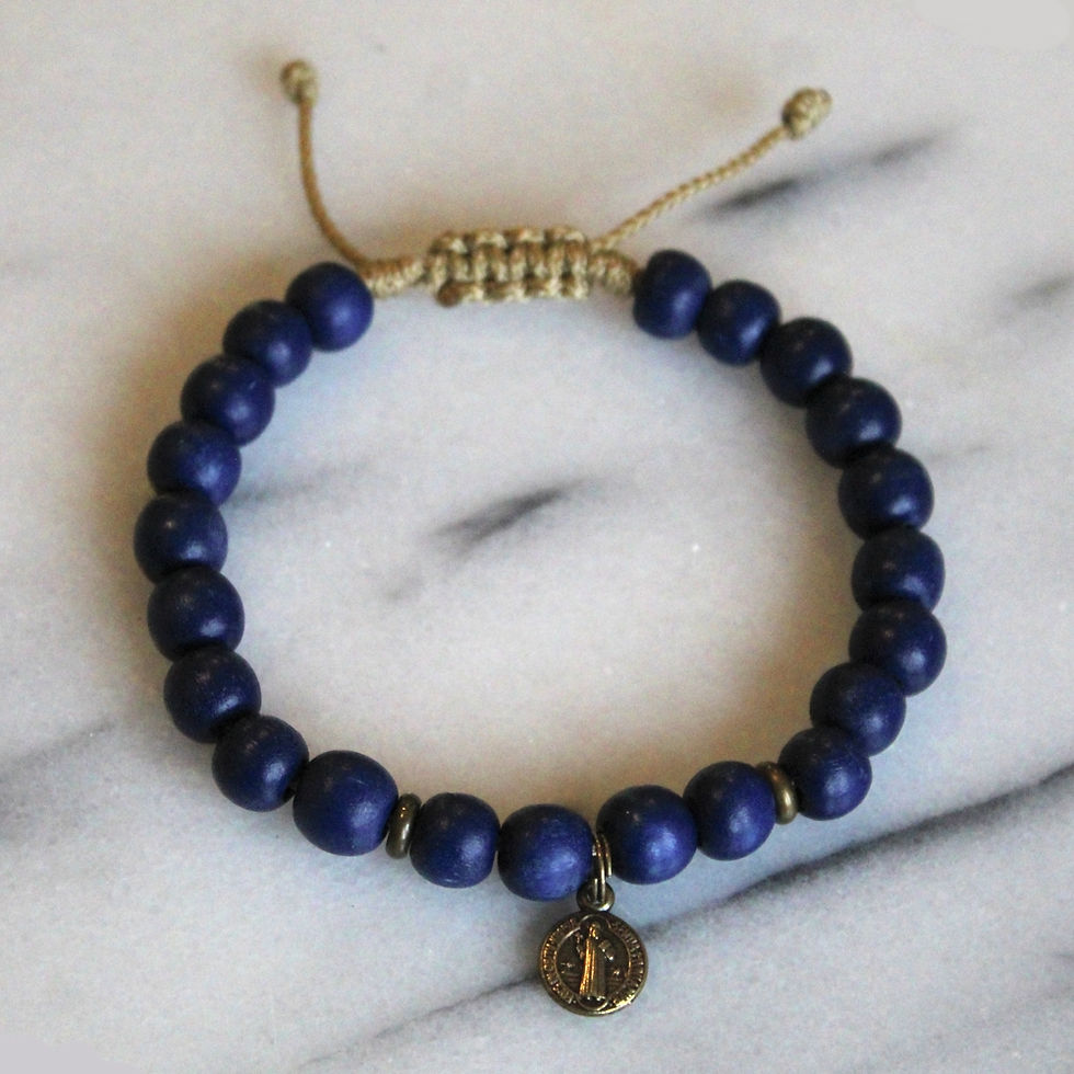 Thumbnail: St. Benedict Medal Bracelets