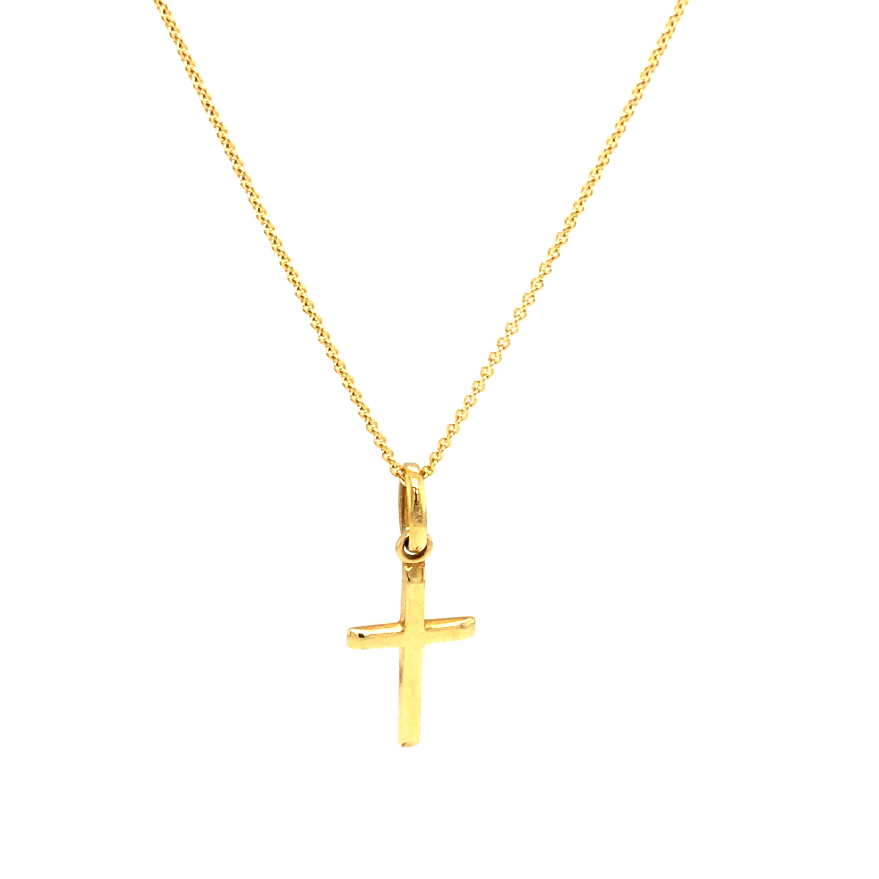 Small Cross Necklace