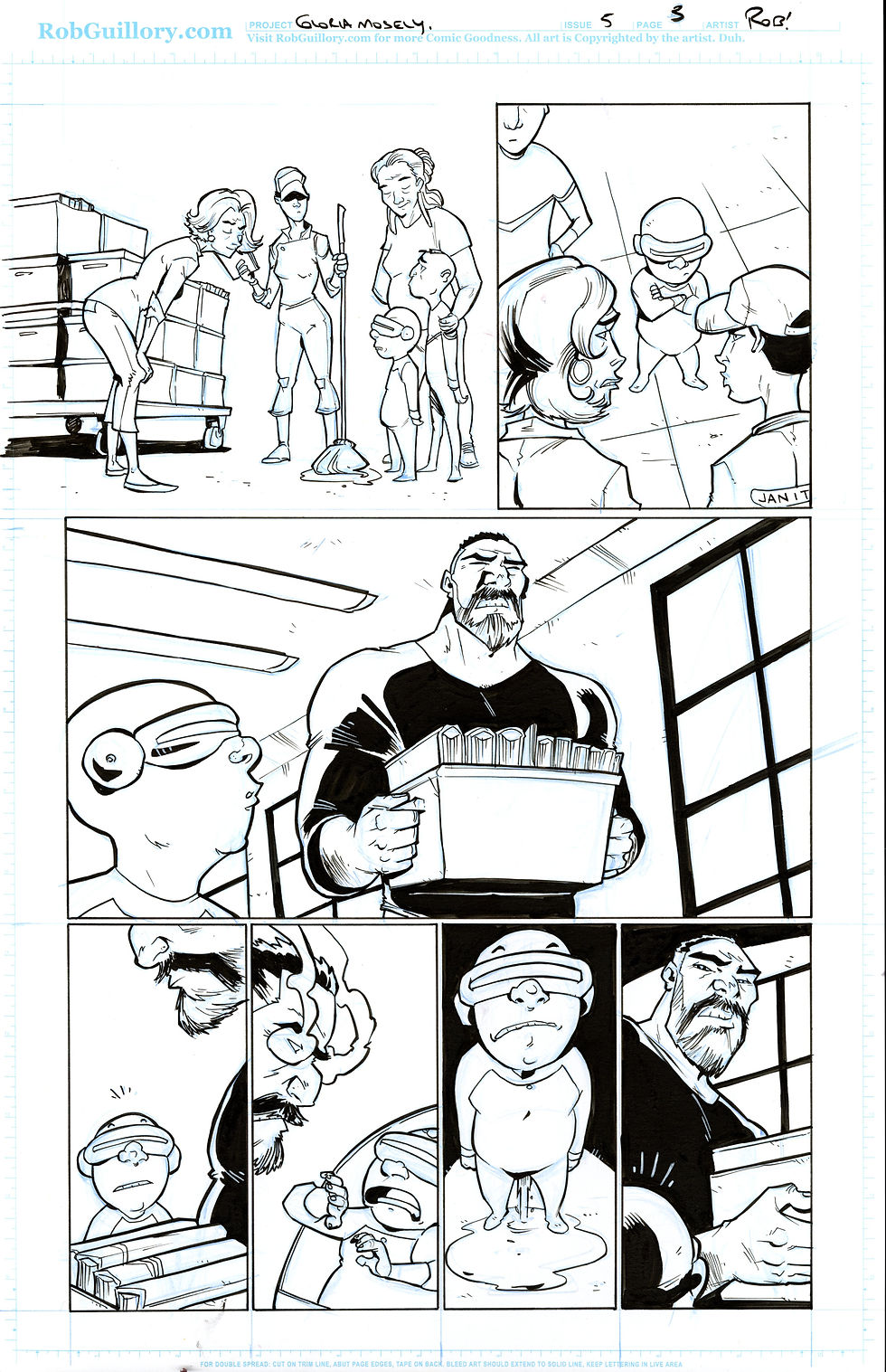 MOSELY #5 Backup Story Page 3