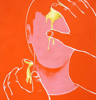 Onction d huile acrylique sur contreplaqué, 30x40 cm.jpg