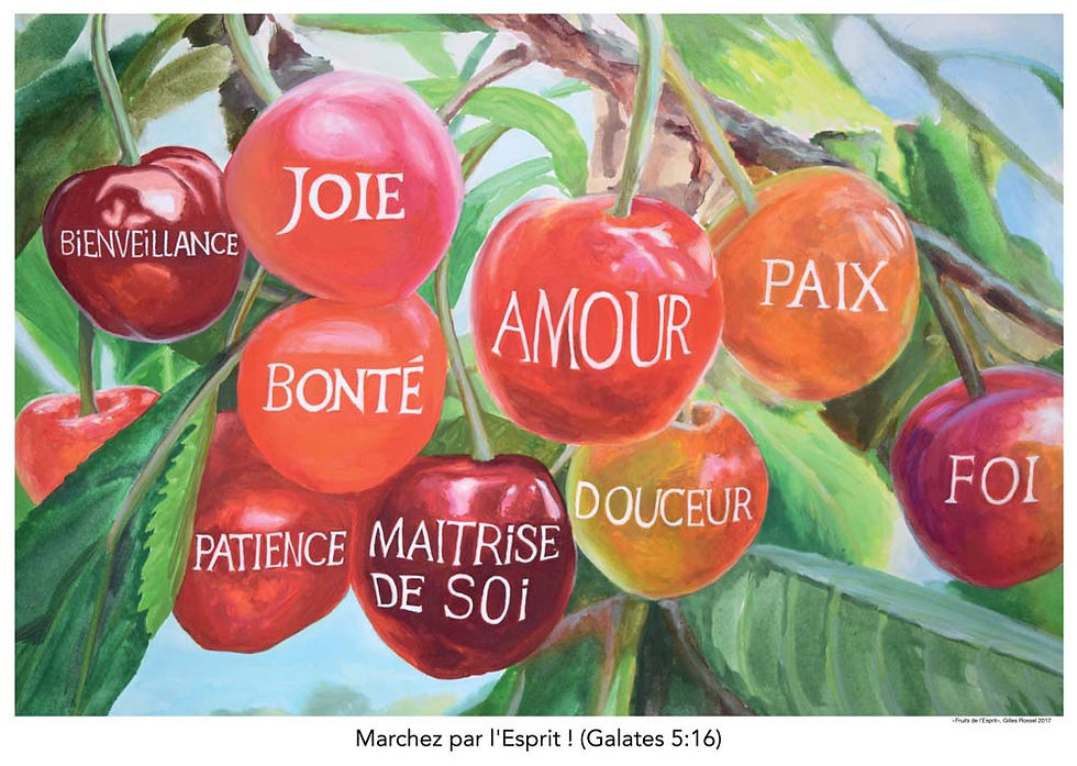 8 A4 fruits de l'esprit