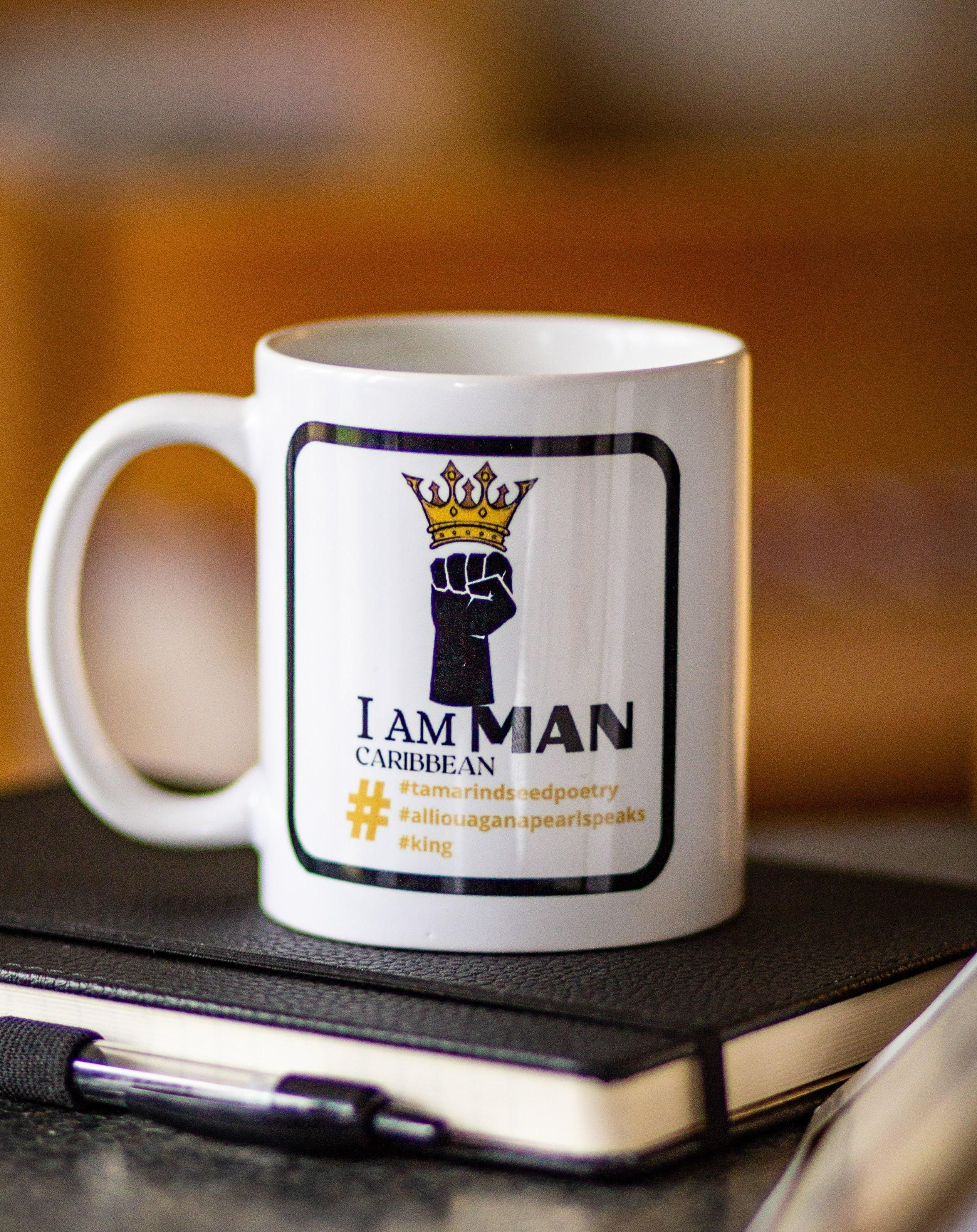 "I Am Caribbean Man" Mug – Empowerment in Every Sip