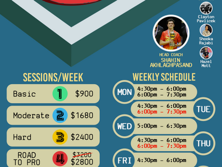 ATTC Spring 2026 Youth Training