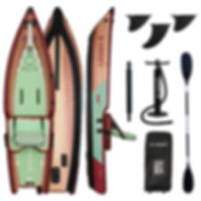 Hybrid Kayak/SUP Turks