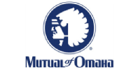 Mutual of Omaha logo with Native American profile