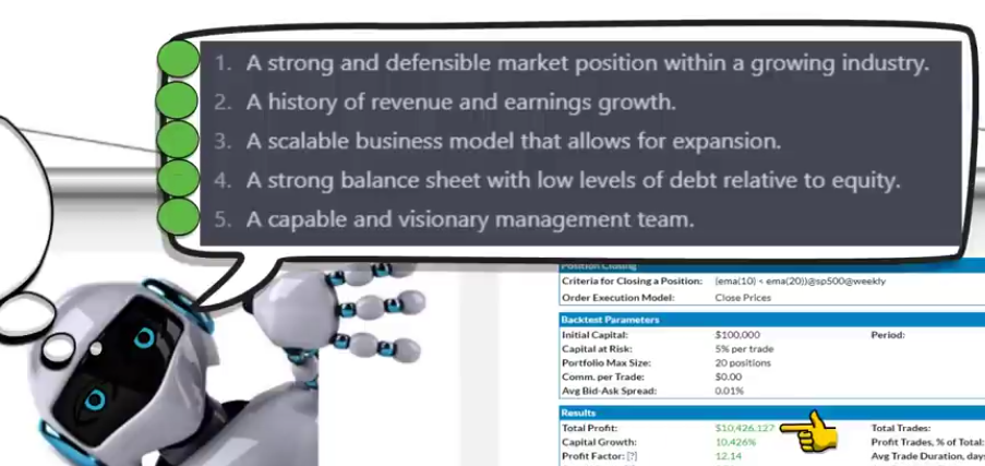 robot with speech bubble