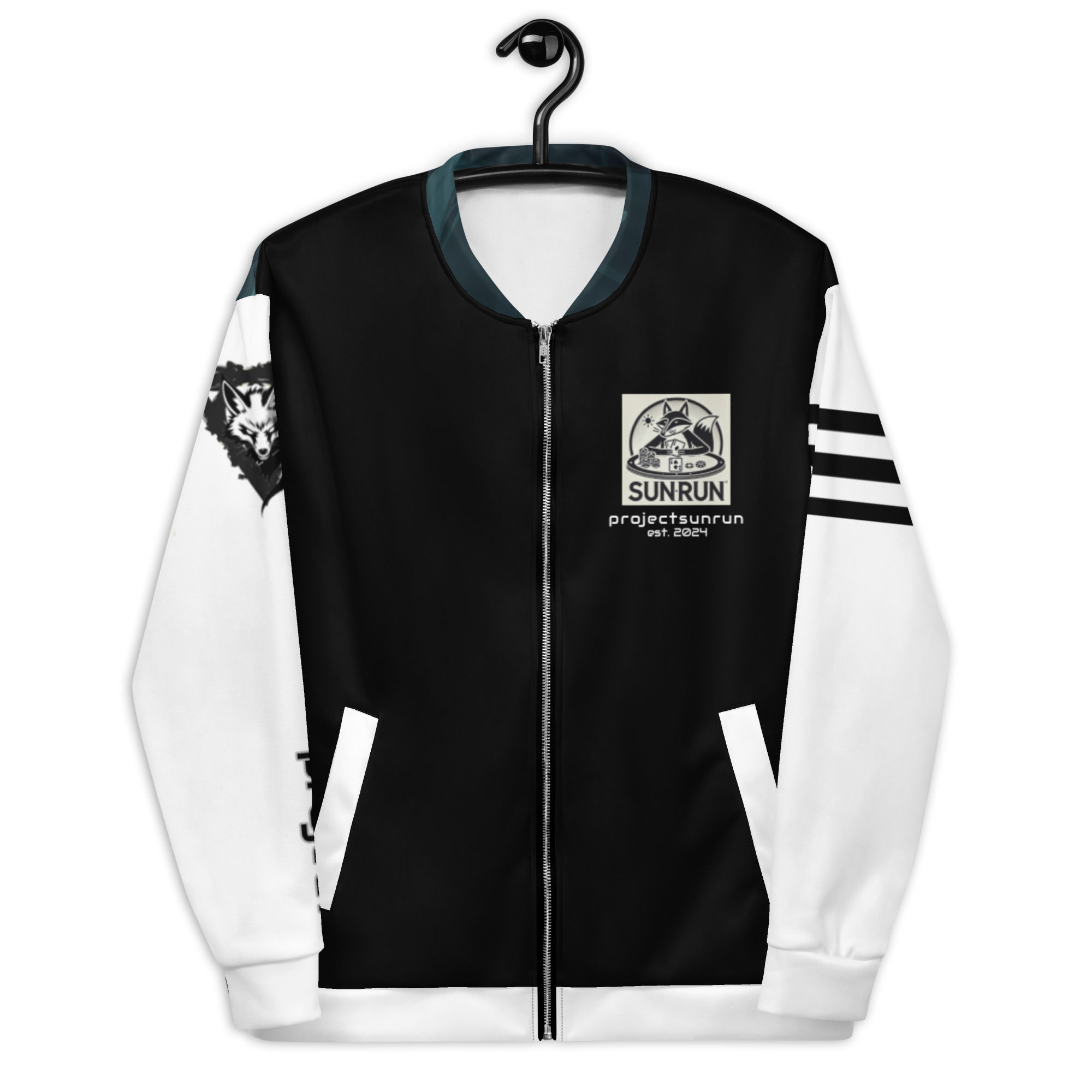 Silver Fox Classic Bomber Jacket