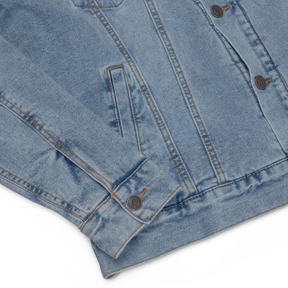 Thumbnail: Project SunRun Denim Sherpa Unisex Jacket