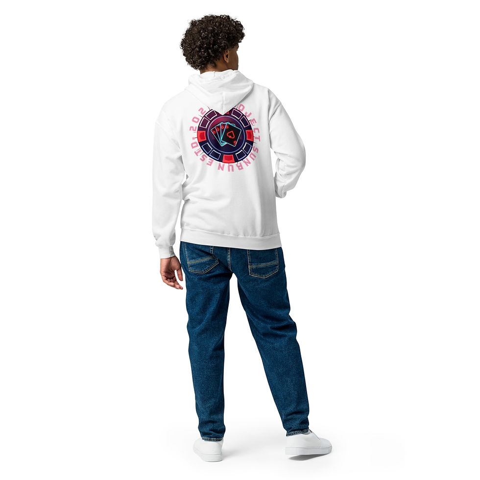Thumbnail: PSR Neon Chip Zip-Up Hoodie