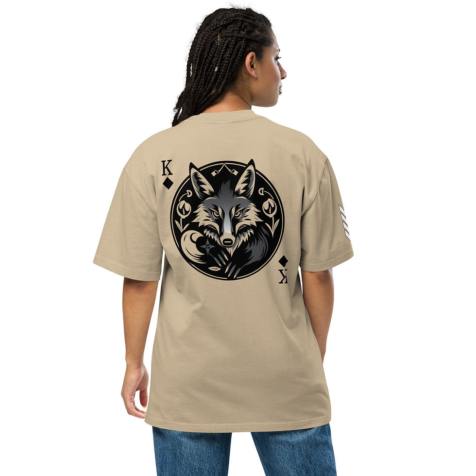Thumbnail: Kings Oversized Faded T-shirt