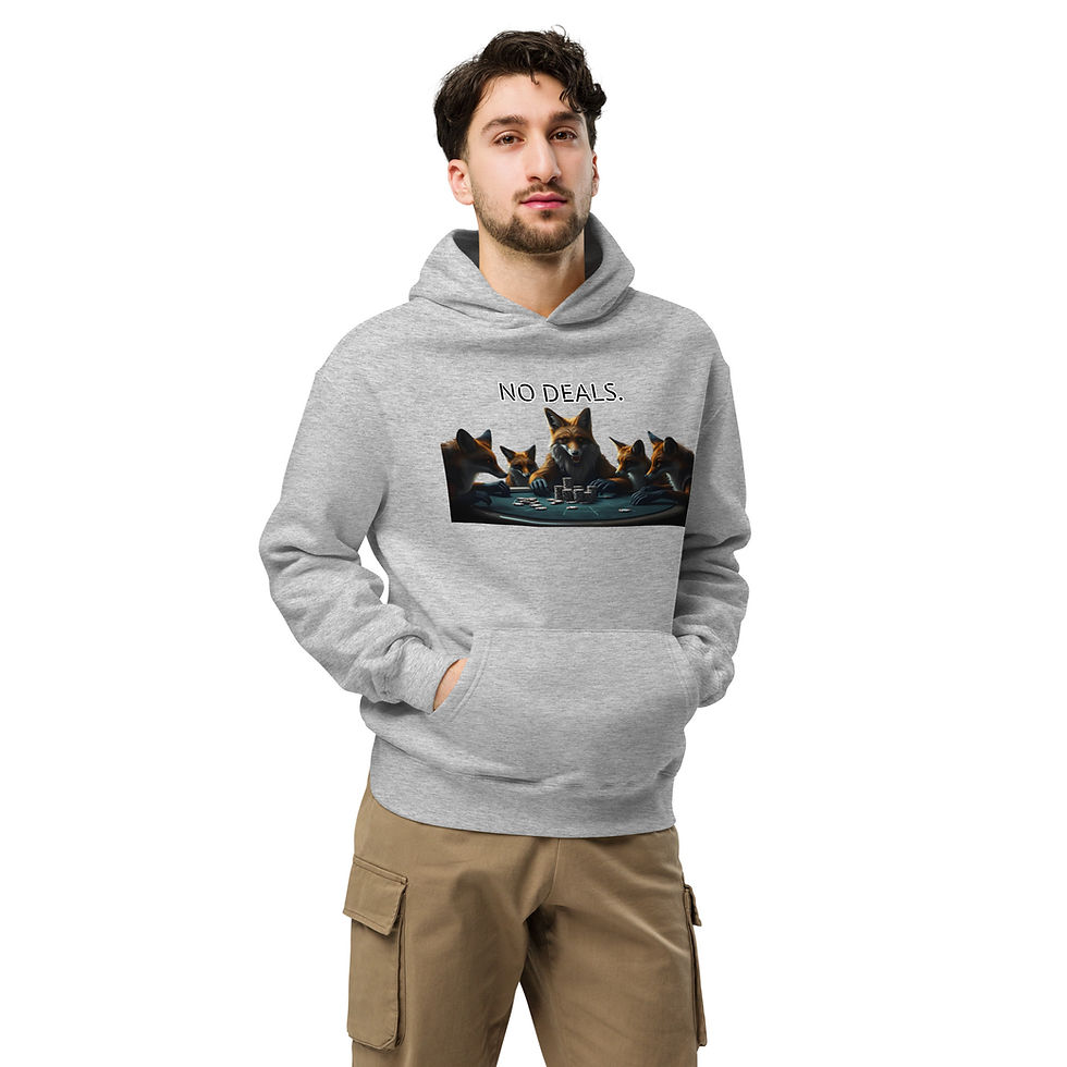 Thumbnail: The Deano Dropped Shoulders Pull-up Hoodie