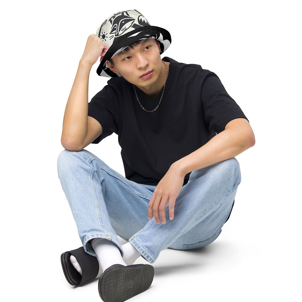 Thumbnail: SunRun Fox 1 Reversible Bucket Hat