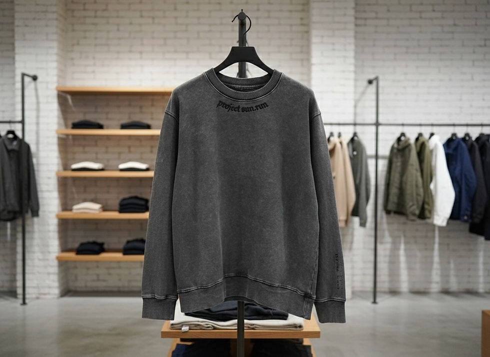 Thumbnail: PSR Pro Elite Acid Wash Long Sleeve Sweatshirt