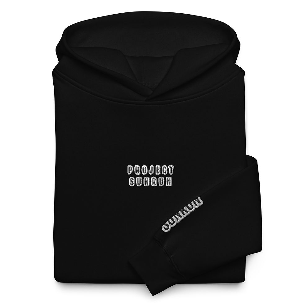 Thumbnail: Project SunRun Classic Dropped Shoulders Pull-up Hoodie
